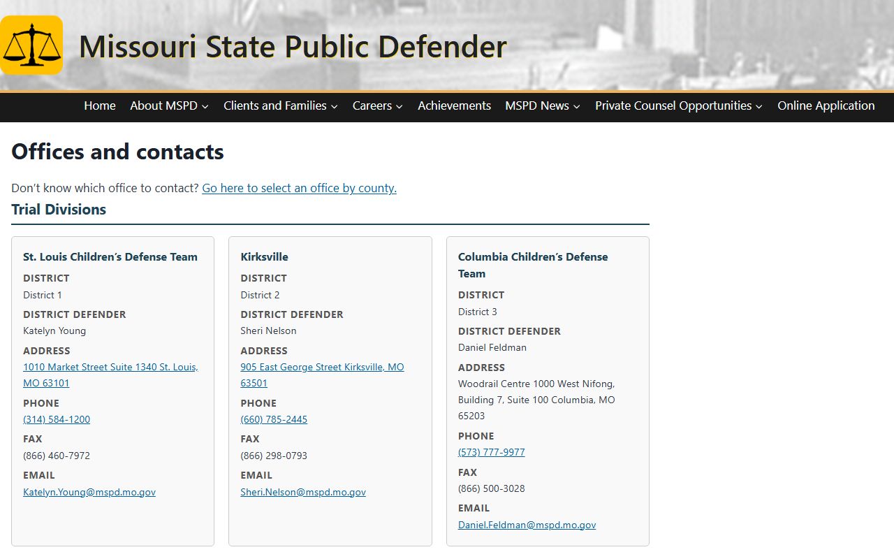 Morgan County Circuit Clerk records public defender contact routing