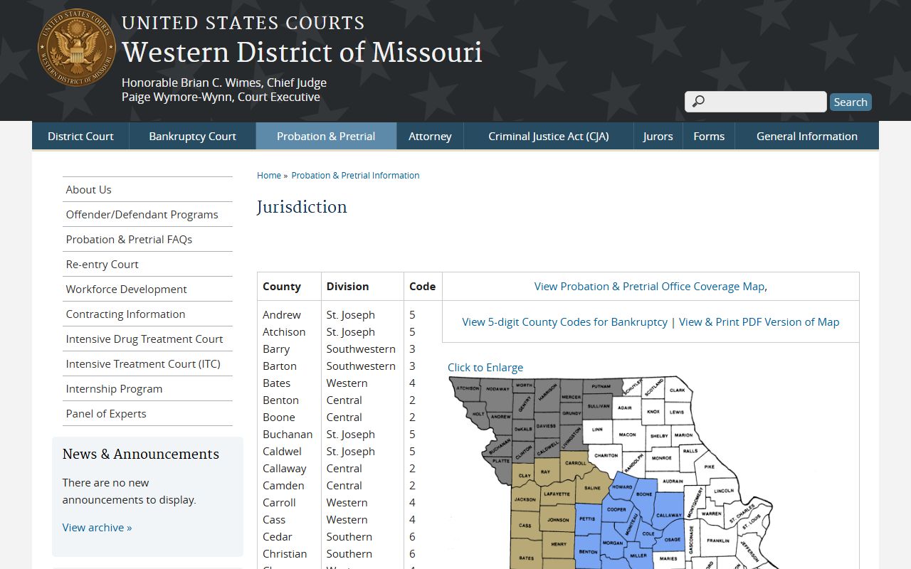 Morgan County Circuit Court records Western District jurisdiction source