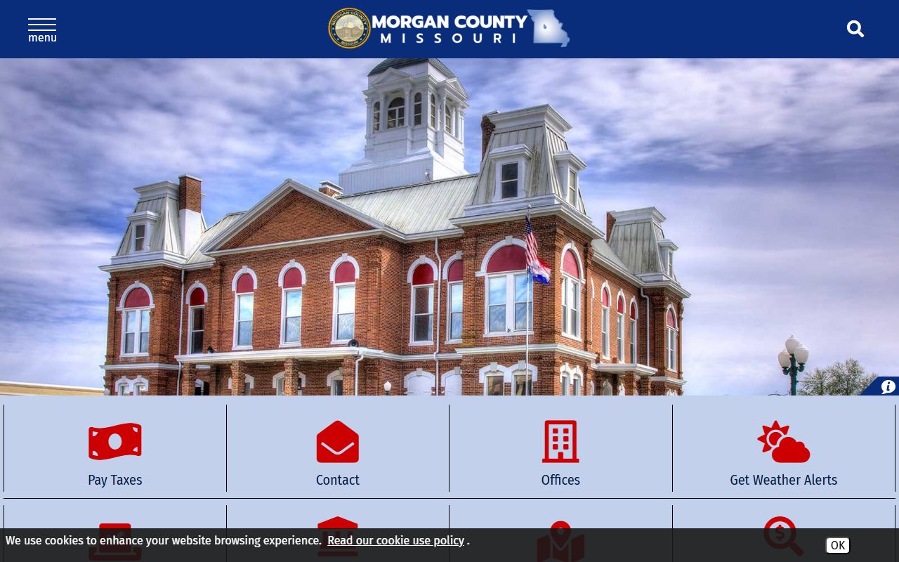 Morgan County court records official county homepage